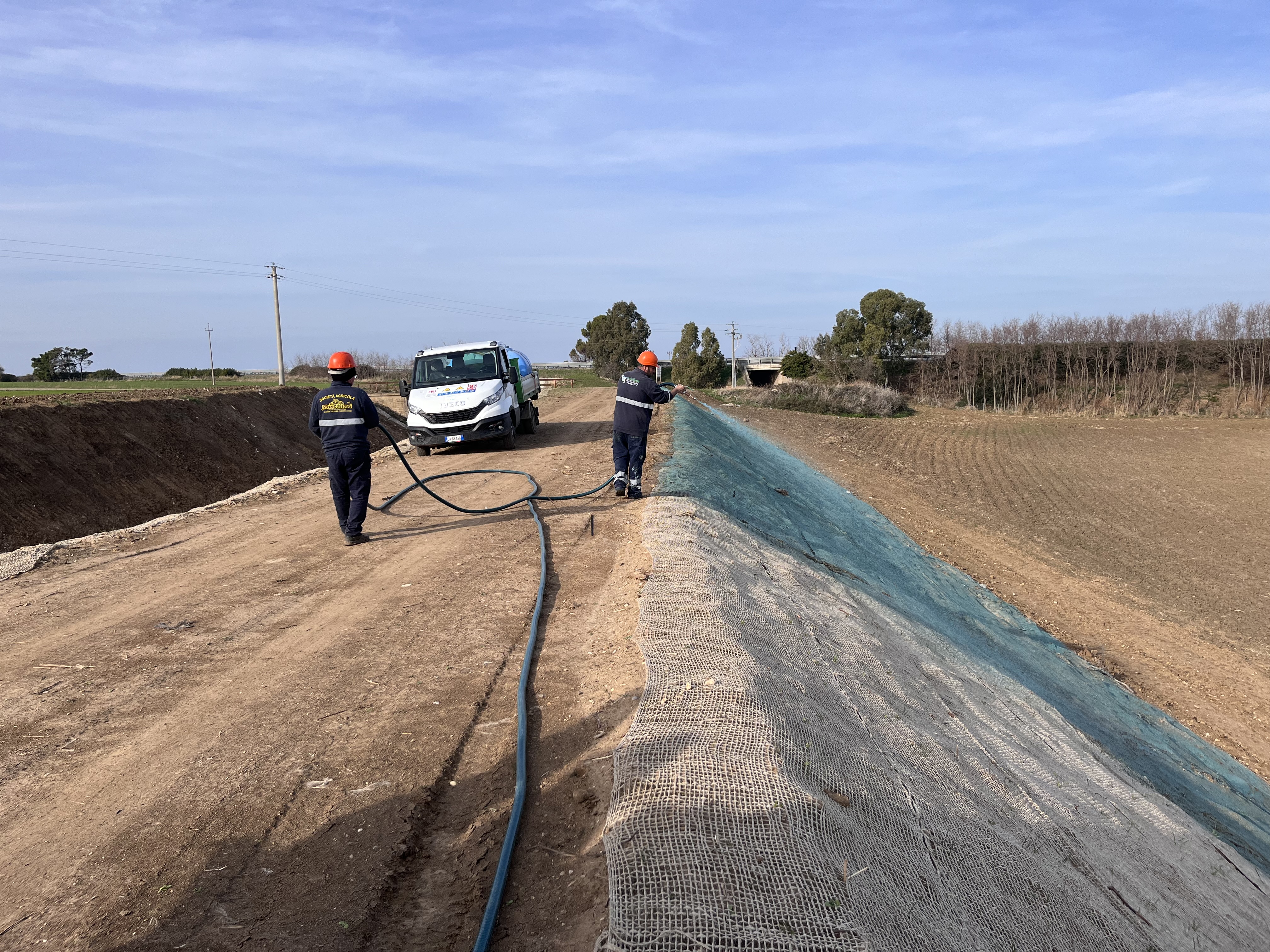 Idrosemina applicazione